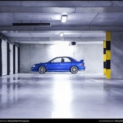 Fast Blue Car