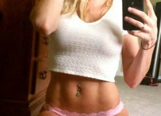 Hot Blonde with Abs