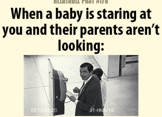 Baby Staring
