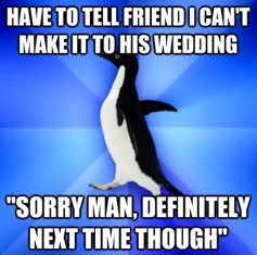 Socially Awkward Penguin 1