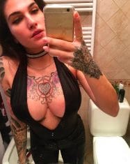 Innerboob Tattooed Selfies